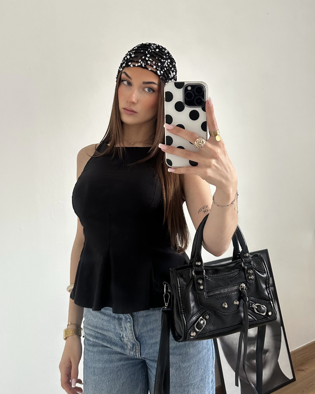 Bonnet Anouck Noir