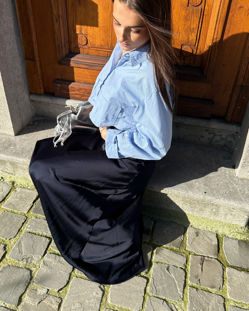 Jupe Ella bleue marine