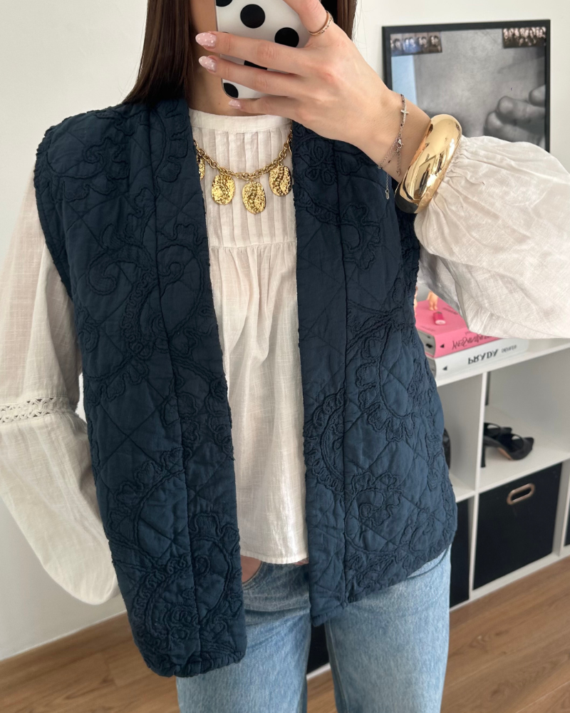 Veste Alix bleue