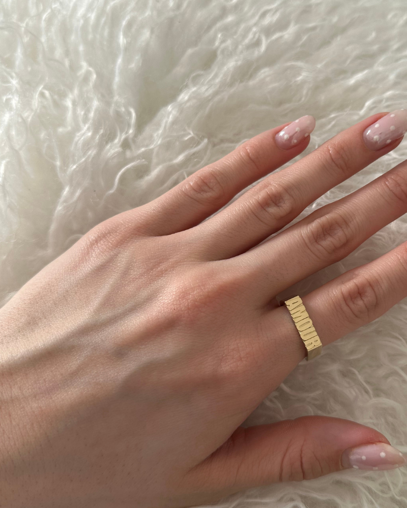 Bague AMOUR