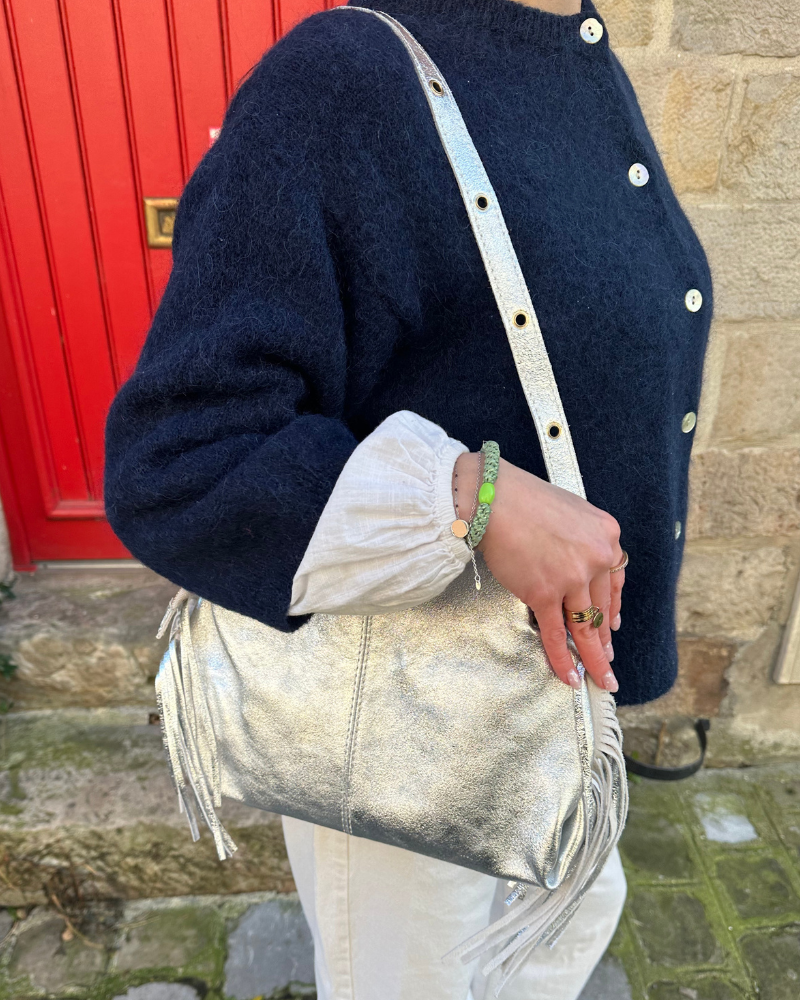 Sac Lou argenté