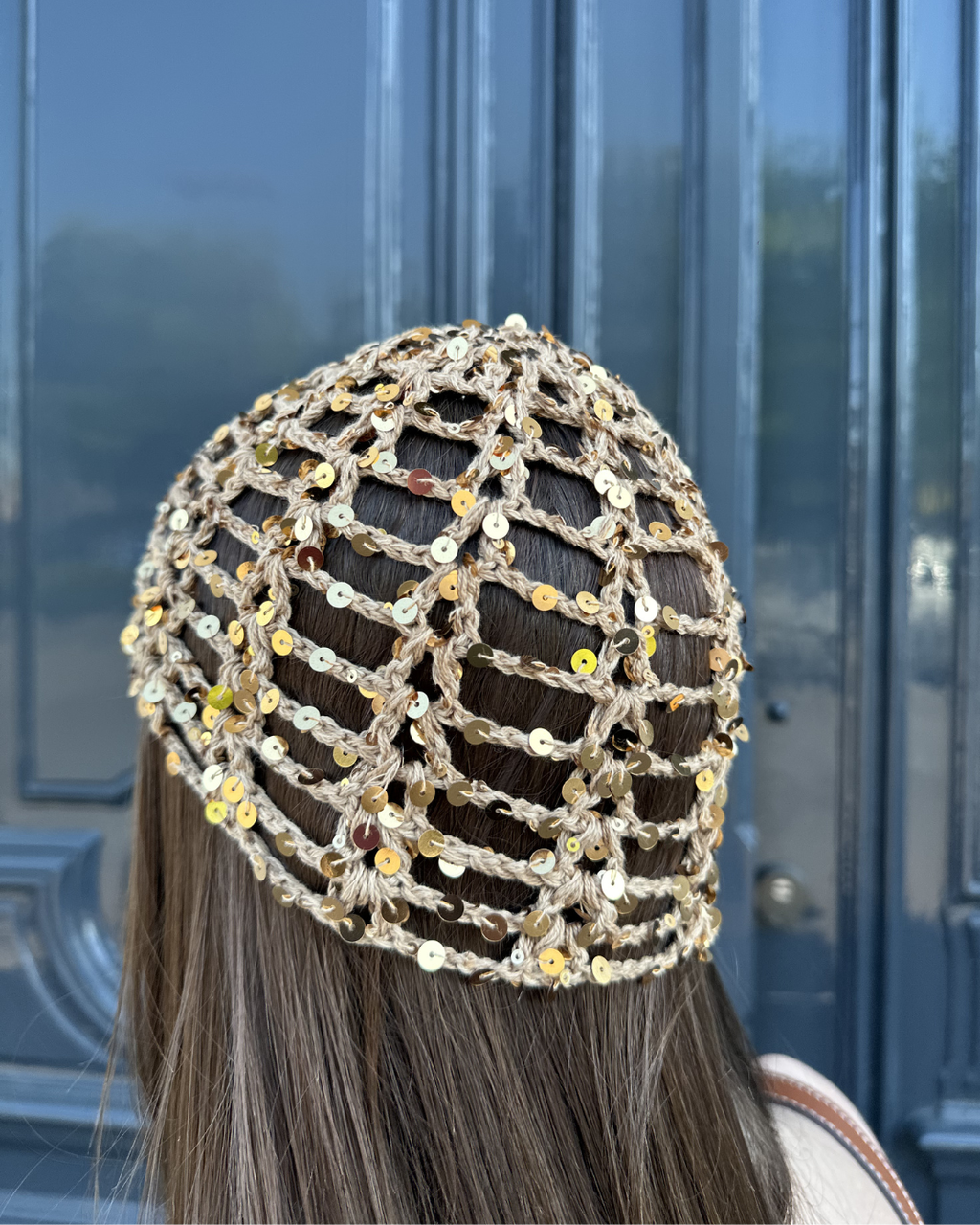 Bonnet Anouck marron