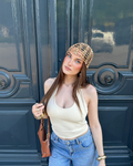 Bonnet Anouck marron